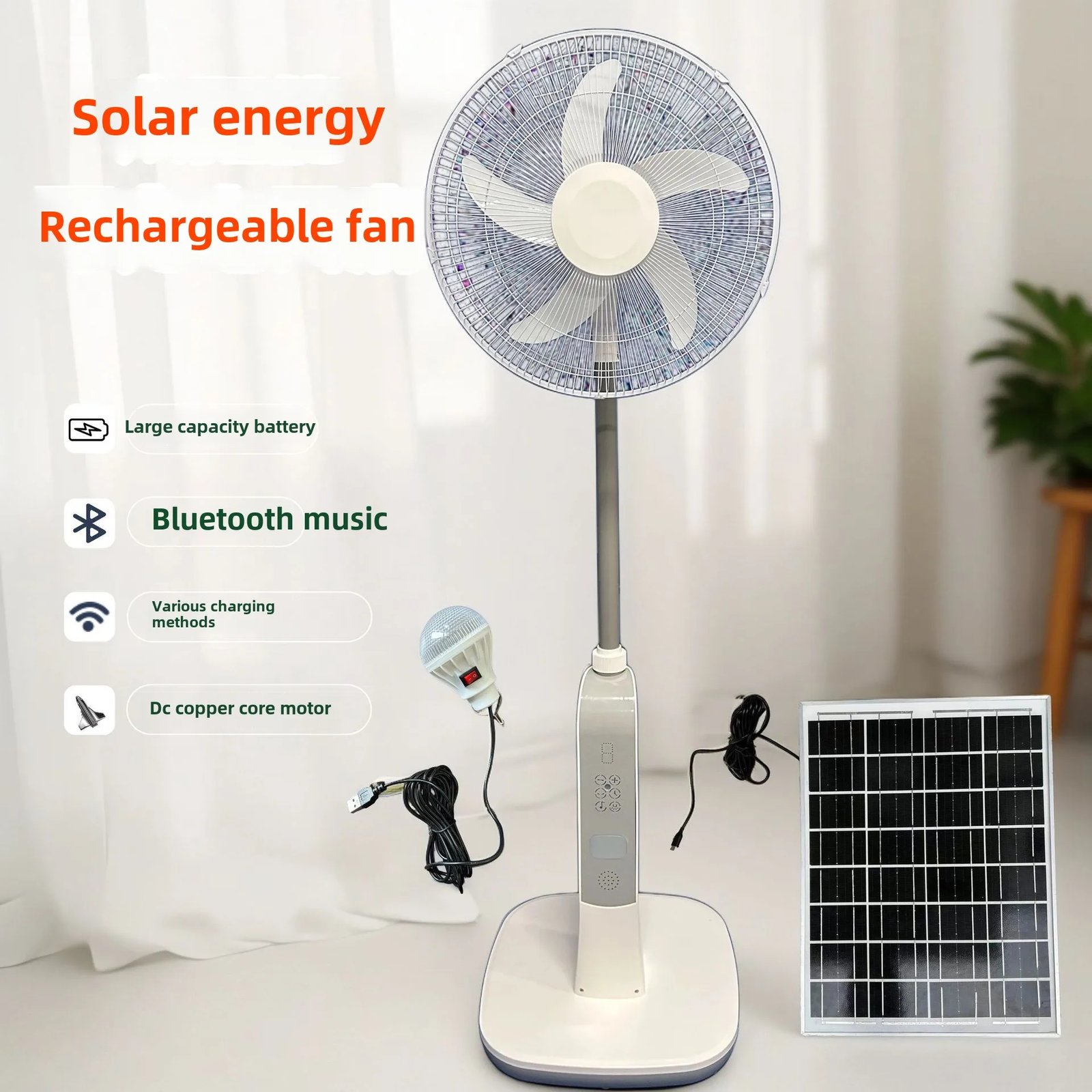solar fan